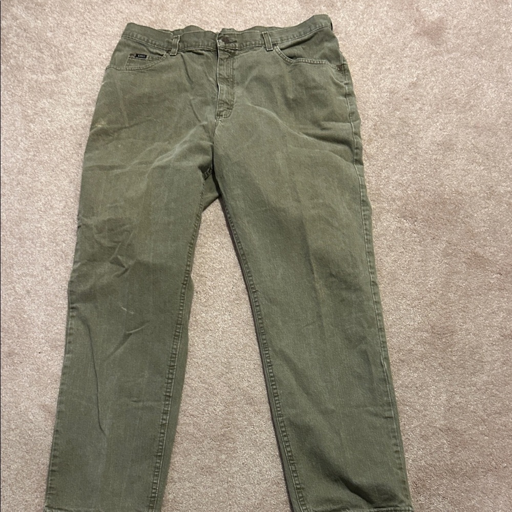 Men's Olive Green Pants40x32